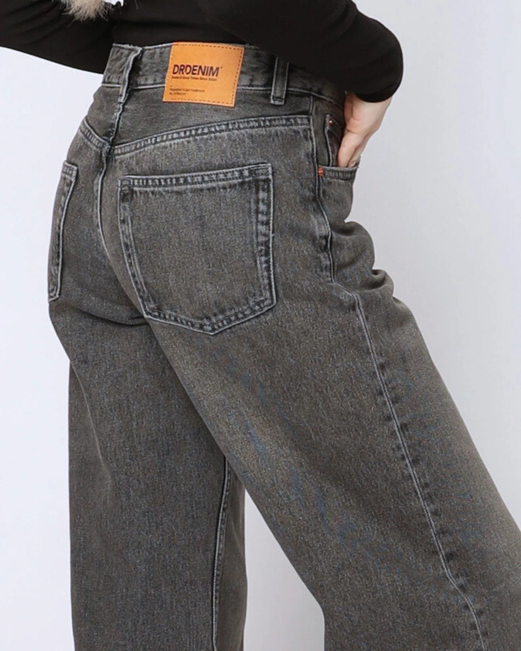 Dr Denim Rhue Jeans Mid Grey Used