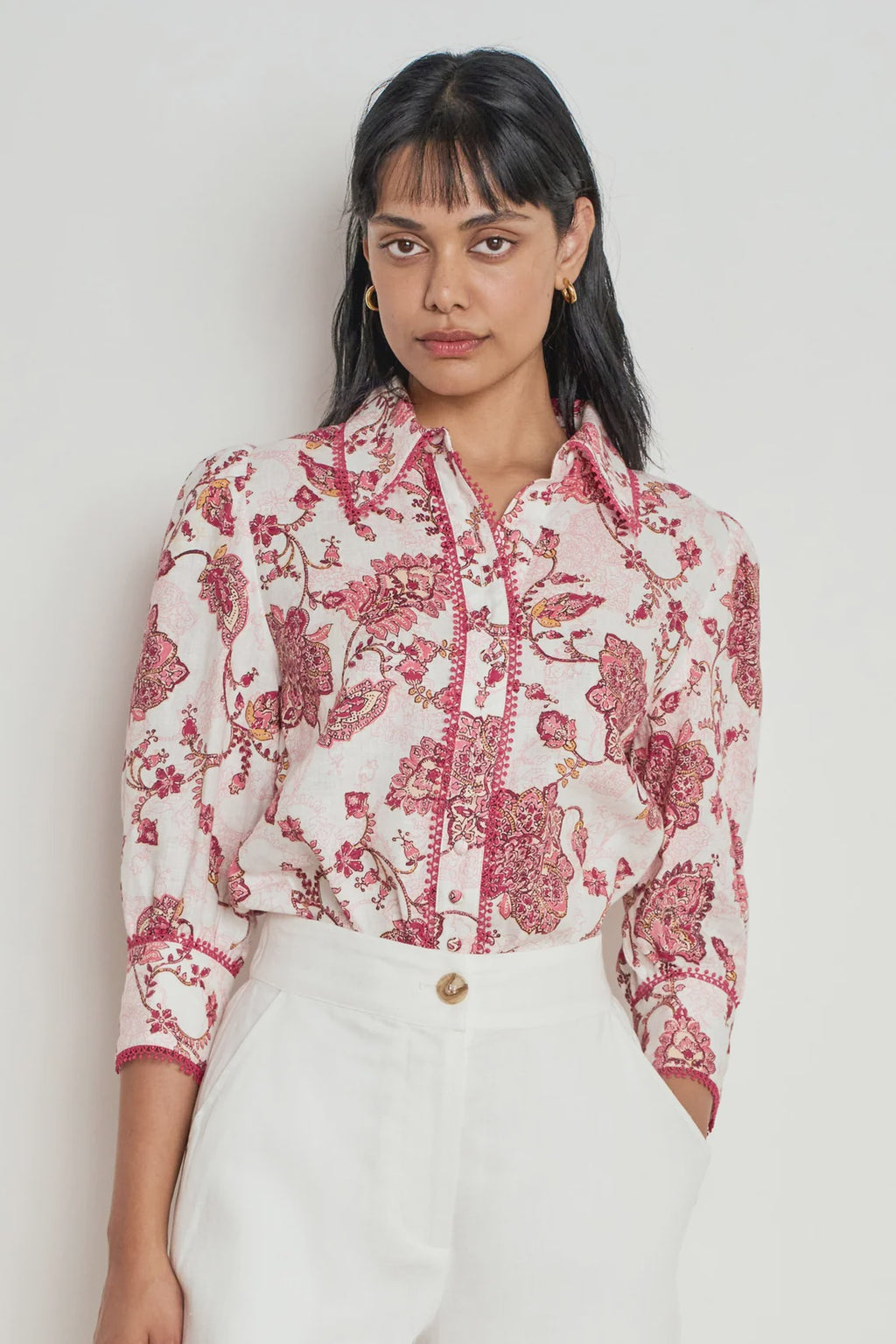 Zoe Kratzmann Serenade Top Rose Paisley