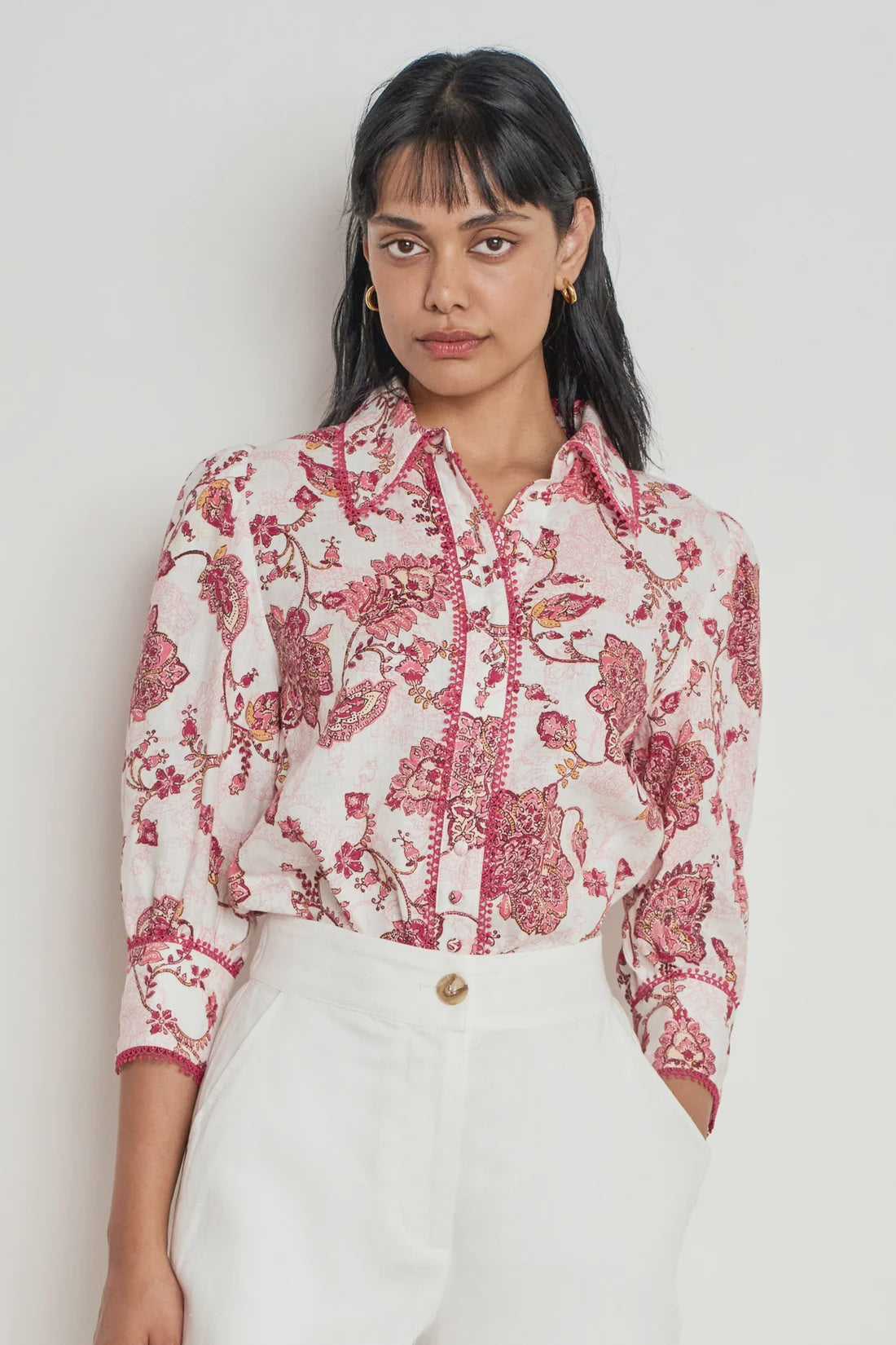 Zoe Kratzmann Serenade Top Rose Paisley