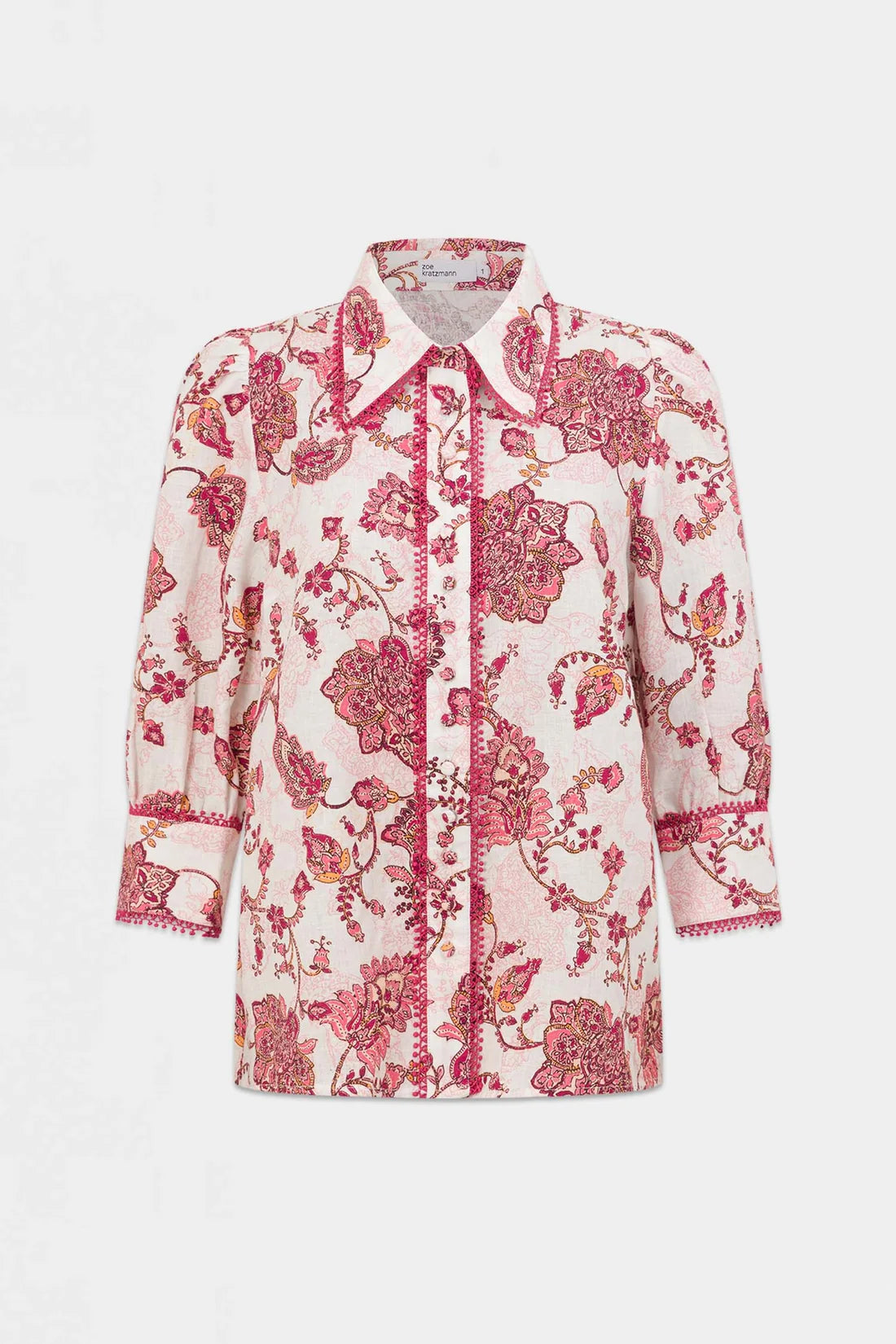 Zoe Kratzmann Serenade Top Rose Paisley