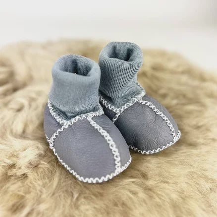 Kiwi Gear Baby Booties Blue